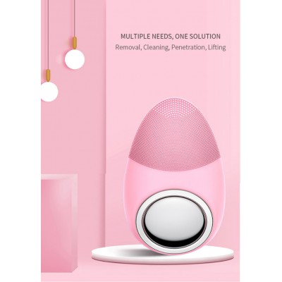 Portable Waterproof Sonic Face Cleansing Washing Machine Massage Brush